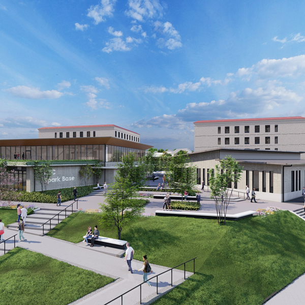 関西学院大学、多様な人が集う知的創造複合施設「C-ビレッジ」2025年4